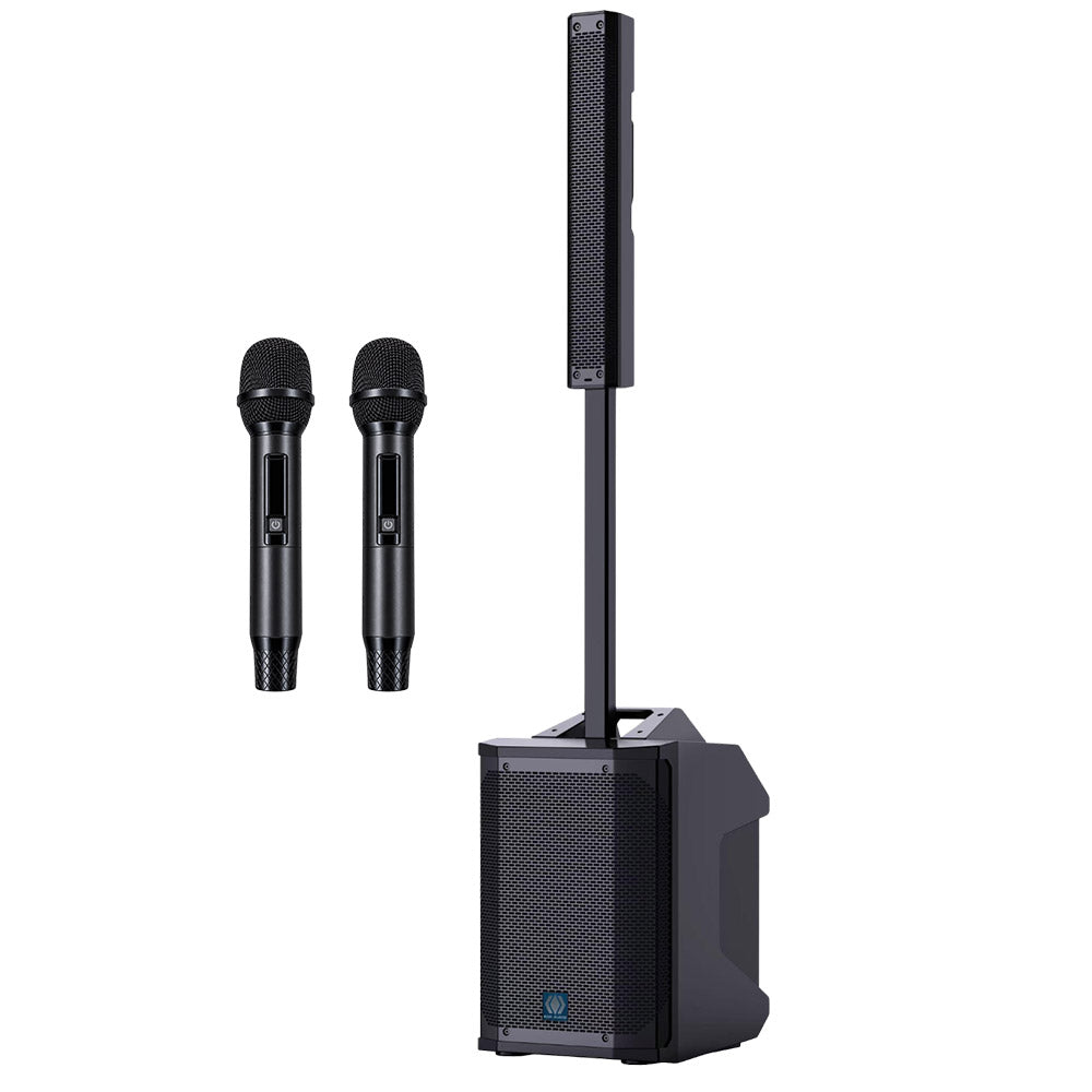 Kok Audio CS-112 2000W Portable Karaoke Speaker with 2 Wireless Microphones